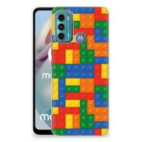 Motorola Moto G60 | TPU bumper | Blokken Motorola Moto G60 | TPU bumper | Blokken