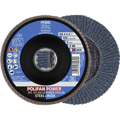 PFERD TOOLS 67784126 Lamellenschijf Diameter 125 mm 10 stuk(s)