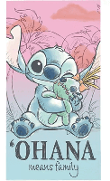 Stitch Strandlaken Ohana 70 x 140 cm