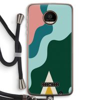 Noor B: Motorola Moto Z Force Transparant Hoesje met koord
