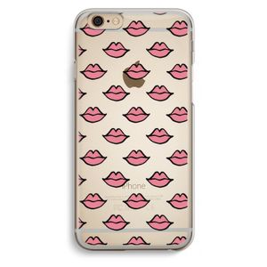 Lipjes: iPhone 6 / 6S Transparant Hoesje