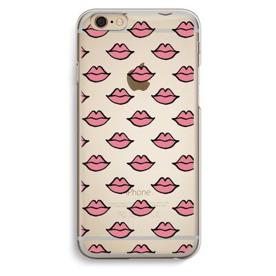 Lipjes: iPhone 6 / 6S Transparant Hoesje