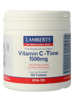 Lamberts Vitamine C 1500 mg Time Release & Bioflavonoiden Tabletten