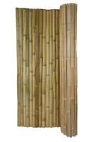 Bamboemat half rond naturel 200x180cm