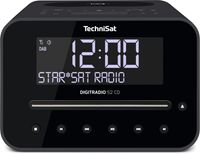 Technisat Digitradio 52 CD - DAB+ wekkerradio met CD - antraciet