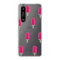 Waterijsje: Sony Xperia 1 III Transparant Hoesje