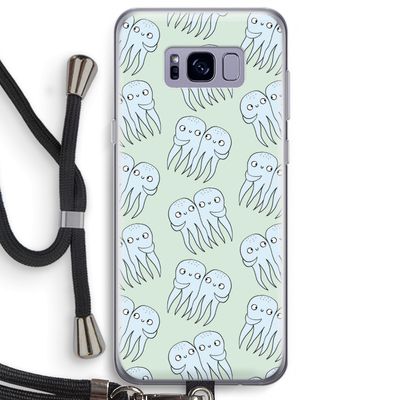 Octopussen: Samsung Galaxy S8 Plus Transparant Hoesje met koord