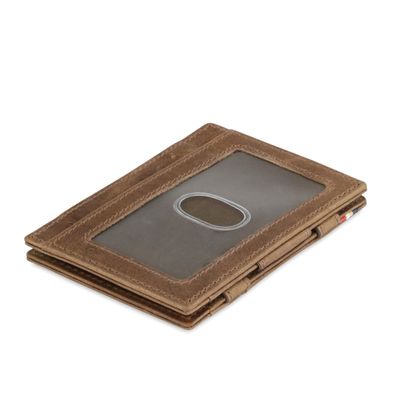 Garzini Essenziale - Magic ID Wallet - Brushed Brown