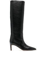 Paris Texas bottes Stiletto 60 mm en cuir - Noir - thumbnail