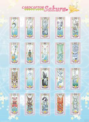 Poster Cardcaptor Sakura Clear Cards 38x52cm