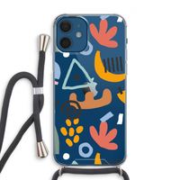 Abstract: iPhone 12 Transparant Hoesje met koord
