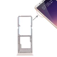 2 x SIM kaarthouder + Micro SD Card lade voor Vivo Y79(Gold)