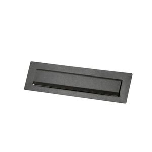 STOER! Briefplaat Antraciet 340x95mm.