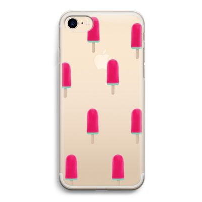 Waterijsje: iPhone 7 Transparant Hoesje