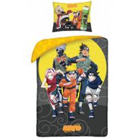 Naruto Dekbedovertrek Ninja Fight - Eenpersoons - 140 x 200 cm - Katoen - thumbnail