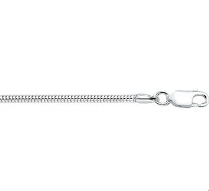 TFT Armband Zilver Slang Rond 2,0 mm 18 cm