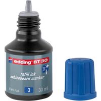 edding BT30 (30 ml) navulinkt voor boardmarkers edding -250/361/365 - blauw - potje - thumbnail