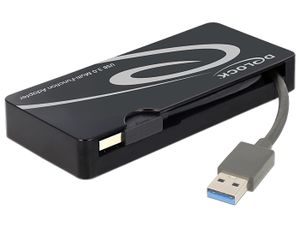 DeLOCK Adapter USB 3.0 > HDMI / VGA + Gigabit LAN + USB 3.0 adapter