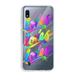 Loves: Samsung Galaxy A10 Transparant Hoesje