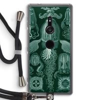 Haeckel Cubomedusae: Sony Xperia XZ2 Transparant Hoesje met koord
