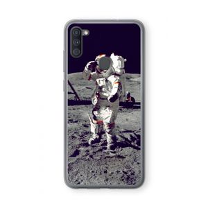 Spaceman: Samsung Galaxy A11 Transparant Hoesje