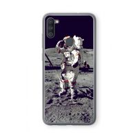 Spaceman: Samsung Galaxy A11 Transparant Hoesje