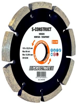 Perfectmate voegenfrees 150mm asgat 22.23mm | 1 stuk - epv0732