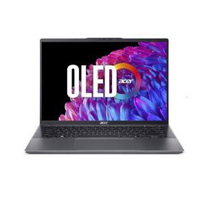 Acer Swift Go 14 SFG14-63-R4V3 AMD Ryzen™ 5 PRO 8645HS Laptop 35,6 cm (14") WQXGA+ 16 GB LPDDR5x-SDRAM 512 GB SSD Wi-Fi 6E (802.11ax) Windows 11 Home Grijs