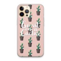 Cactus quote: iPhone 13 Pro Max Transparant Hoesje