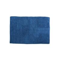 MSV Badkamerkleedje/badmat voor op de vloer - blauw - 45 x 70 cm - Badmatjes - thumbnail