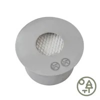 Ronde bio-ethanol brander 1,0 liter -15 cm