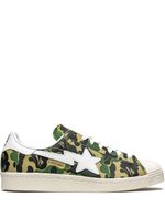 adidas x BAPE baskets Superstar 'Green Camo' - Vert - thumbnail