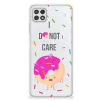 Samsung Galaxy A22 5G | Siliconen Case | Donut Roze