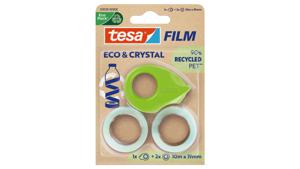 tesa ECO & CRYSTAL 59038-00000-00 tesafilm tesafilm Eco & Crystal Transparant (l x b) 10 m x 19 mm 2 stuk(s)