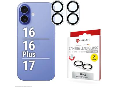 Displex DISPLEX CamGlass All-In-One iPhone 16/16 Plus/17