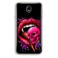 Dodelijk zoet: Samsung Galaxy J7 (2017) Transparant Hoesje