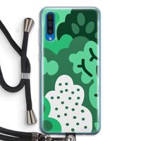 Bushes: Samsung Galaxy A50 Transparant Hoesje met koord Bushes: Samsung Galaxy A50 Transparant Hoesje met koord
