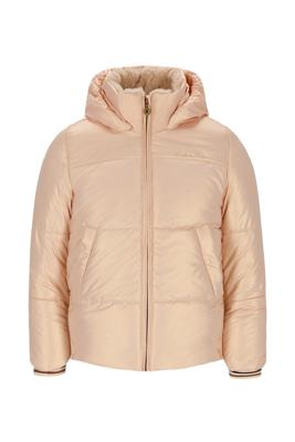 Like Flo winter winterjas meisjes - oranje - Aelin - kort, capuchon