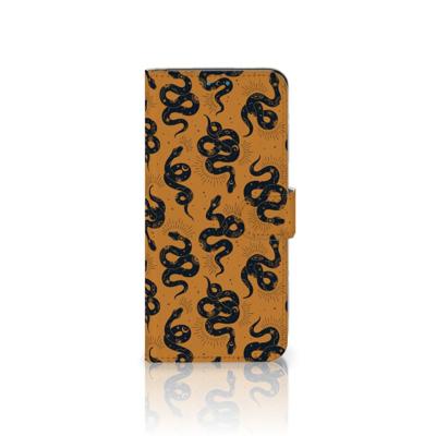 Telefoonhoesje | Met pasjeshouder | voor Motorola Moto G10 | G20 | G30 Snakes