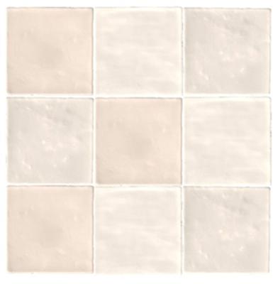 Wandtegel Terre D&apos;Azur Maroc 11,5x11,5cm beige mix glans