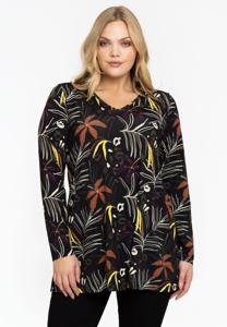 Yoek Tuniek flare | Zwart | Maat 42/44