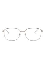 Gucci Eyewear lunettes de vue à monture rectangulaire - Argent