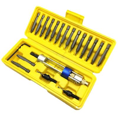 Houtbewerkings gaten contra spoelmachine boor dubbel Purpose multifunctionele schroef
