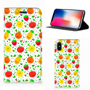 Apple iPhone X | Xs Flip Style Cover Fruits