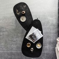 BePureHome Bijzettafel 'Triangle' Set van 2 stuks, kleur zwart BePureHome Bijzettafel 'Triangle' Set van 2 stuks, kleur zwart