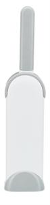 Trixie Harenpluizenborstel met reinigingsstation wit / grijs
