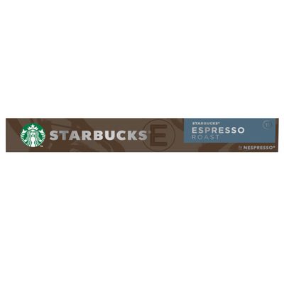 Starbucks - Espresso Dark Roast by Nespresso - 10 Capsules