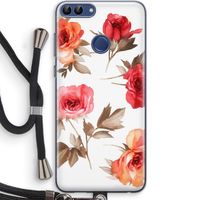 Roosjes: Huawei P Smart (2018) Transparant Hoesje met koord