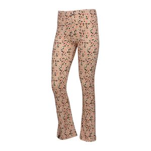 KIEstone Meisjes flair broek - Animal print