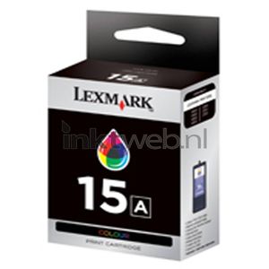 Lexmark Nr. 15 retourprogramma kleuren inktcartridge